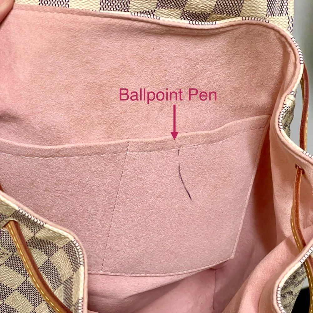 Louis Vuitton Sperone D’Azur N41578 Damier LARGE Backpack, with Tags + Receipt - Picture 11 of 14